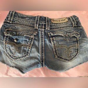 Women’s Rock Revival mini shorts